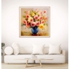 Obrazy diamentowe 5d 30 x 40 cm - bukiet w wazonie [22040000513]